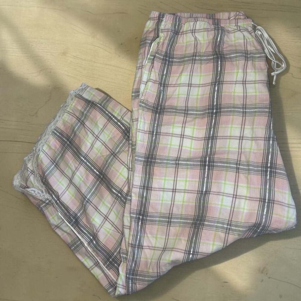 Victoria's Secret Plaid Pajama Pants Size XL